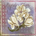 thumbnail image 2 of Budd, Tiffany 15x15 Black Ornate Wood Framed with Double Matting Museum Art Print Titled - Magnolia, 2 of 4