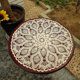 thumbnail image 3 of 60cm Cotton Hand Crochet Round Lace Hollow Out Tablecloth Table Cloth Cover Kaesi, 3 of 4