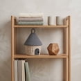 thumbnail image 5 of Cute House Shape Rope Storage Basket with Lid,Soft Breathable,Tapered House Roof Lid with Top Hanging Loop,Large Capacity Neat Storage Space(Gray), 5 of 7