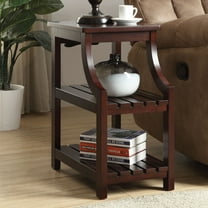 Modish Side Table (USB) Espresso - Saltoro Sherpi