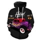 thumbnail image 1 of Sudadera con capucha y cremallera para hombre, diseño de coche clásico de dibujos animados, con estampado 3D, moda de primavera, ropa de calle informal, estilo hip hop, divertida, estilo Harajuku, 1 of 6