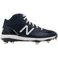 thumbnail image 2 of New Balance Men's 4040V5 Mid Metal Cleats Navy/White Medium 14, 2 of 5