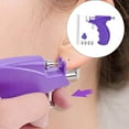thumbnail image 3 of Kit d'Outils de Perçage d'Oreilles en Acier Inoxydable Machine de Perçage d'Oreilles Dispositif de Perçage Usage Domestique Violet, 3 of 9