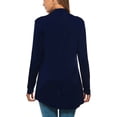 thumbnail image 6 of Besolor Women's Lightweight Cardigans Casual Solid Long Sleeve Open Front Cardigan Soft Fall Clothes with Pockets, 6 of 9