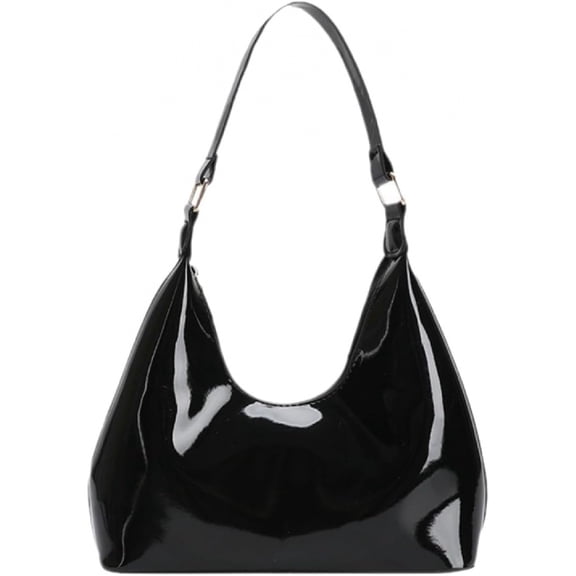 ZUTOYBOLIN Hobo Bag Crescent Shoulder Bag Small Going Out Tote Bag Satchel Purse Black