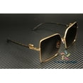 thumbnail image 3 of Dolce & Gabbana DG 2279 Metal Womens Square Sunglasses Gold 60mm Adult, 3 of 6