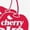 WHITE, variant on Coca-Cola - Cherry Coke Logo - Women's Short Sleeve Graphic T-Shirt