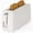 Pure White, variant on 2 Slice Stainless Steel Long Slot Toaster, 6 Shade Settings, 10" Slot for Bagels & Bread, Defrost Cancel Function, Removable Crumb Tray,Pink