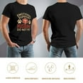 thumbnail image 5 of Emotional Support Husband Lively Men's Cotton Short Sleeve HD Print Tee for Casual T-Shirt Crew Neck Top Black 3XL, 5 of 7