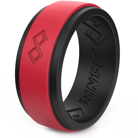 Rinfit-Air High-quality Silicone Wedding Ring for Men. Soft Silicone Rubber Bands by Rinfit