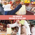 thumbnail image 4 of Laklulu 12Pcs Small Christmas  bags Holiday Classic Variety Kraft Paper  Bags Bulk with Star, 4 of 5