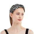 thumbnail image 4 of EnJoCho Women Print Headband Elastic Head Wrap Hair Band Bandana Headband Sports Headbands for Female Breathable Head Wraps, 4 of 7