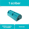 thumbnail image 2 of 6/10/12/16/18/20mm Multi Margin Parallel Scriber Carpentry Close Fixing Clip Woodworking Wardrobe Board Marking Gauge-A, 2 of 8
