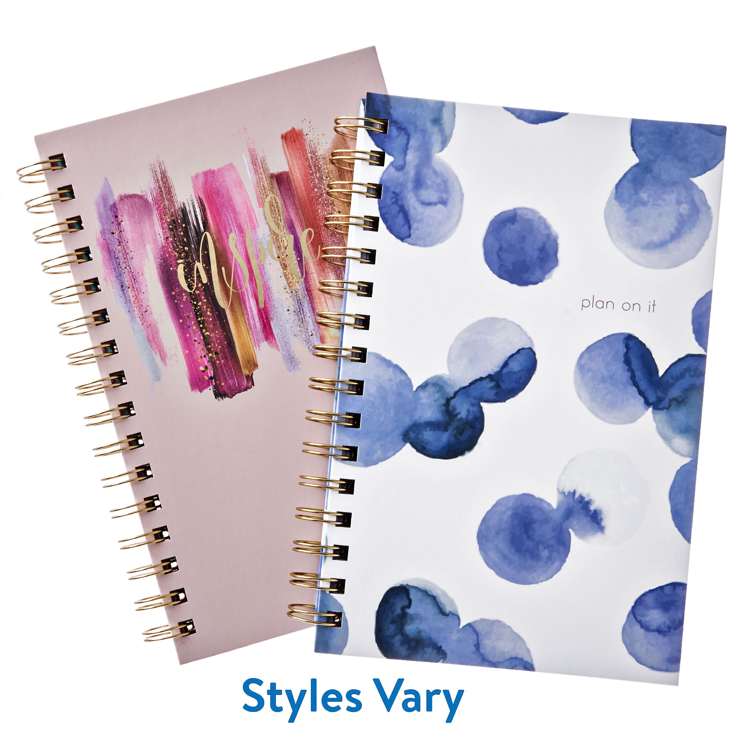 Pen + Gear 12 Month Weekly/Monthly Spiral Planner, Design Choice Will
