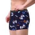 thumbnail image 2 of Sikiie Game Pads Print Men's Boxer Briefs, Elastic Waistband Boxer Briefs Leggings-Medium, 2 of 5