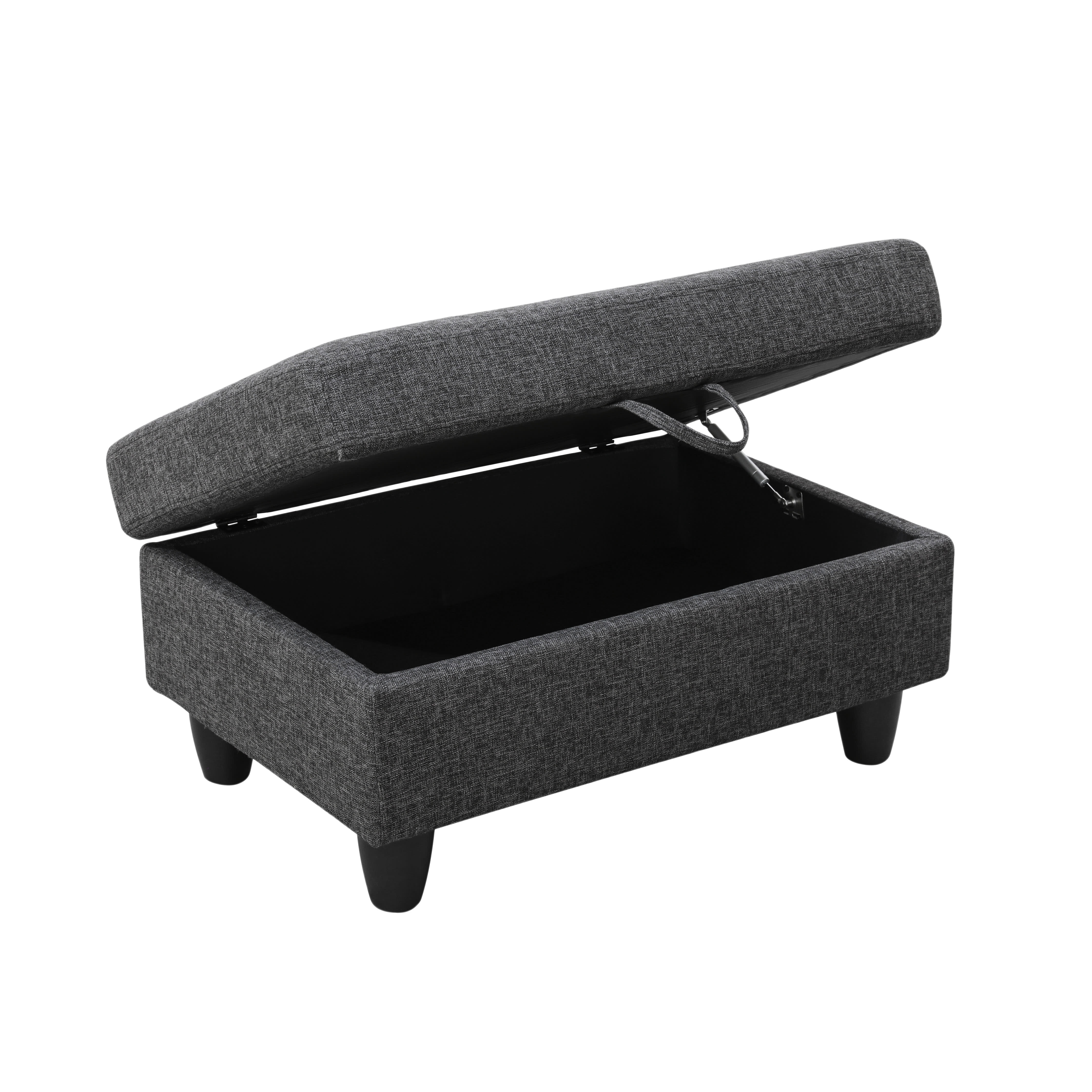 MAYEERTY Sofa Ottoman Footrest with Storage, Multi-Variant Foot Stool for Home, Bedroom, Living Room