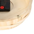 thumbnail image 3 of Clock, Wooden Clock Humidity   For Bedroom For Living Room, 3 of 8