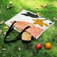thumbnail image 5 of Cute Witch Frog Waterproof Picnic Blanket with Foldable Zipper, Suitable for Outdoor Use, Suitable for Travel, Camping, Beaches, Parks, Grasslands, Picnic Blanket Accessories, 5 of 7