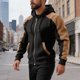 thumbnail image 5 of Ceisia Men's Regular-Fit Hooded Full-Zip Color-Blocked Quilted Hoodie Multi-Style Gift, 5 of 9