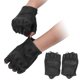 thumbnail image 5 of guantes moto protección equipo Medio dedos Guantes de moto Cuero Transpirable Antideslizante Protector Equitación Ciclismo Mano WearL,Guantes de moto Guantes de ciclismo Medio dedo Guantes de equitaci Higoodz Accesorio de coche, 5 of 8