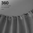 thumbnail image 5 of Superior Egyptian Cotton 1200 TC Eco-Friendly Sheet Set, California King, Charcoal, 5 of 7