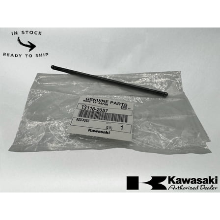 Kawasaki Genuine OEM Push Rod 13116-2057