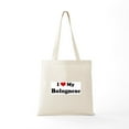 thumbnail image 5 of CafePress - I Love Bolognese Tote Bag - Unisex Canvas Tote Bag, Beige, 1-Piece, 5 of 6