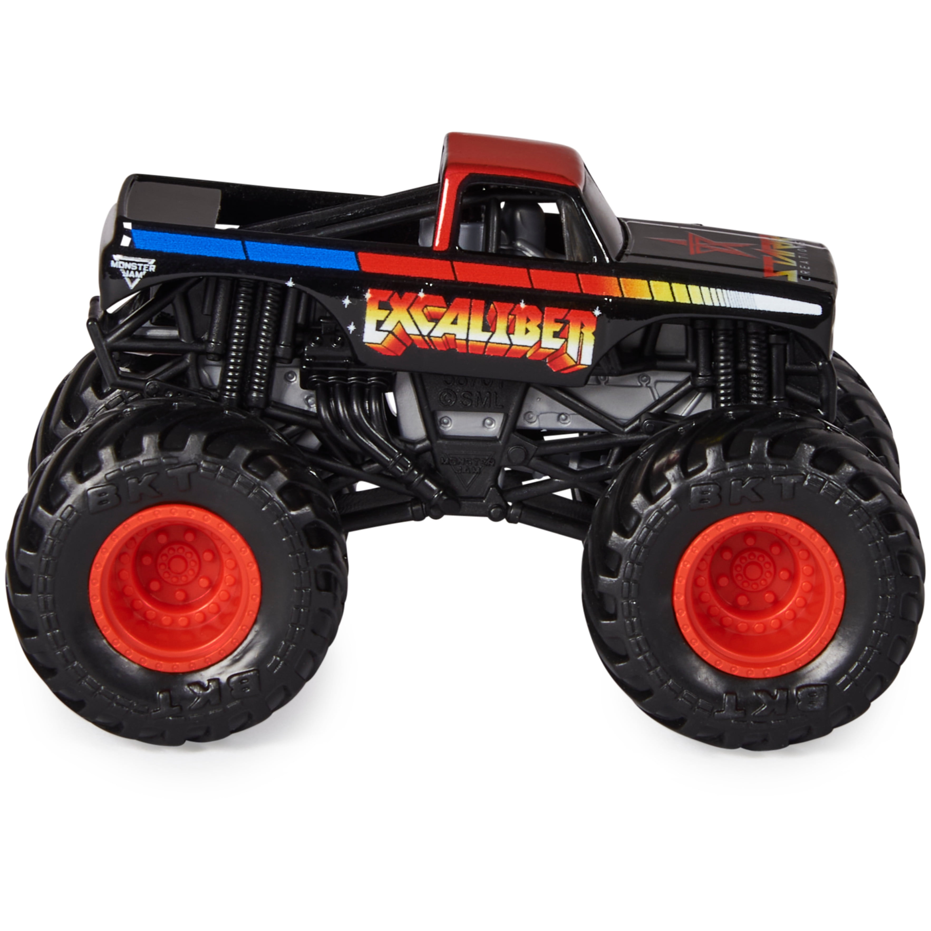 シモンズグランドセール Monster Jam Excaliber - 1:64 Scale - Walmart.com 乗り物おもちゃ