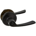 thumbnail image 3 of Schlage F40 MER 622 16-080 10-027 Merano Bed and Bath Lever, Matte Black, 3 of 3