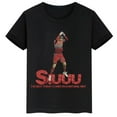 thumbnail image 3 of Camiseta de algodón negra de manga corta de verano para niños y niñas, ropa deportiva, camisetas con estampado de estrella de fútbol Ronaldo, ropa para niños, 3 of 5