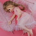 thumbnail image 3 of Ropa de muñeca en miniatura, suéter de cuello alto de tul para 1/6, 3 of 9
