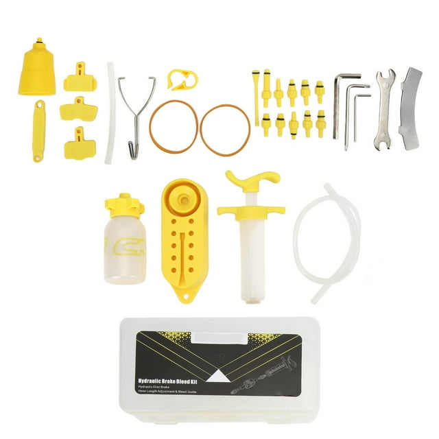 Kit De Purga De Frenos De Bicicleta, Freno De Disco De Bicicleta De Alta Elongación, Herramienta De Purga De Aceite Mineral, Plástico De Alta Resistencia Para Bicicletas ANGGREK Otros