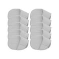 thumbnail image 3 of Funda protectora de cuero PU Zulema para cabeza de palo de Golf 10 piezas Gris, 3 of 8