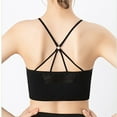 thumbnail image 6 of Elainilye Fashion No Underwire Bras For Women Traceless Yoga Sports Bra Back Support Bra Sleep Bra Wirefree Underwear Bra,Black, 6 of 6