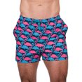 thumbnail image 2 of Traje de baño flamingos hombre short con licra interna Gym&Swim GYS001/Traje de baño/Máxima comodidad, 2 of 5