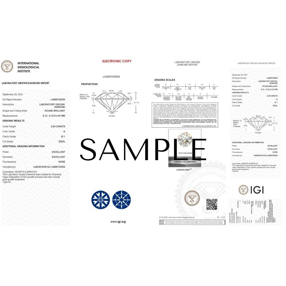 Pompeii Certified 1.75-5.75Ct Marquise Diamond Engagement Ring 14k or Platinum Lab Grown
