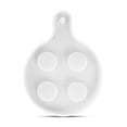 thumbnail image 3 of DIY Wine Bottle Serving Tray Epoxy Silicone Paddle Tools Mirror Surface Shot Glass Rack Mold Giftcraft Supplies Table Decoration Round Shape, 3 of 9