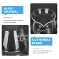 thumbnail image 4 of Shisuyan 1PC Transparent Turkish Coffee Side Handle Pot Thickened Glass Boiling Pot, 4 of 6