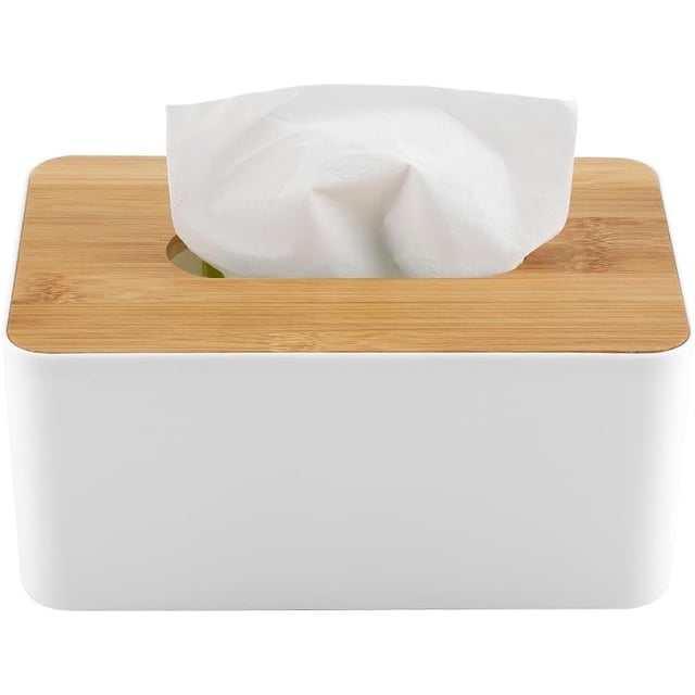 Tissue Case, Multi-Function Tissue Storage Box with a Lid Napkin Daily Sundries Storage, Paper Cover Tissue Box Can Use for Car