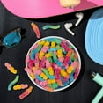 thumbnail image 5 of Trolli Sour Brite Squad Gummy Candy, Sour Gummy Worms, Resealable Bag, 12.3 oz - pack of 2, 5 of 6
