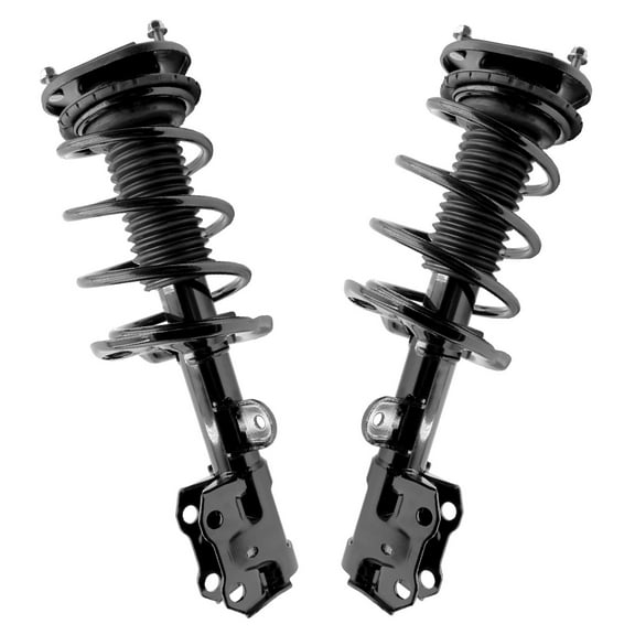 Detroit Axle - 2 Front Struts for 2014 2015 2016 2017 Lexus CT200h [Base], Quick Complete Struts with Coil Spring Assembly Replacement Suspension