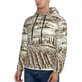 thumbnail image 2 of Bingfone Vineyard Landscape 1 Men'S Drawstring Hoodie Long Sleeve Pocket Sweatshirts-3x-Large, 2 of 9
