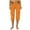 Orange, variant on SwiftWear Breathable Cotton Cargo Capri Pants: Functional Pockets w/Adjustable Hem | Relaxed Fit for Outdoor & Daily Wear​