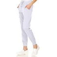 thumbnail image 2 of MediChic Womens Scrub Joggers 4-Way Stretch Anti-Wrinkle Moisture-Wicking Elastic Waistband Four Pocket Jogger Pants, 2 of 6