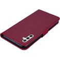 thumbnail image 4 of for Samsung Galaxy A05S Wallet Case for Women, Glitter Bling Diamond PU Leather Folio Cover with Card Slot & Wrist Strap Phone Case for Samsung Galaxy A05S Owl Red, 4 of 18