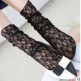 thumbnail image 1 of Chaussettes en Dentelle Filet Court Chaussettes de Pêche Usage Quotidien, 1 of 9