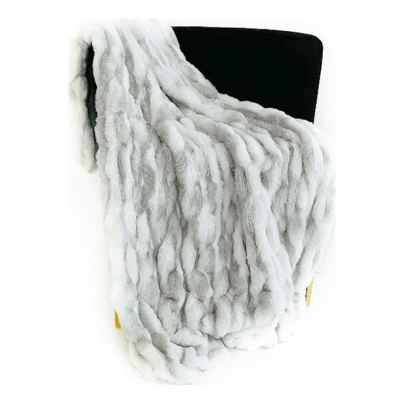 Plutus Brands Fleece Throw Blanket, Blue, Standard Throw