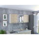 thumbnail image 1 of Gabinete Superior Vega, Blanco y Beige Virtual Muebles, 1 of 8