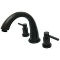 thumbnail image 2 of Kingston Brass Two Handle Roman Tub Filler, 2 of 4