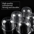 thumbnail image 5 of 8Pcs Plastic Hat Display Rack Transparent 57mm Round Top Hat Stand Top Hat Shaping Holder Hat Cap Rack for DIY Home Shop Bedroom Organization, 5 of 9